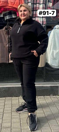 Костюм Спорт Bat 91-7 black - делук
