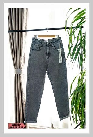 Джинсы Newjeans W535 black - делук