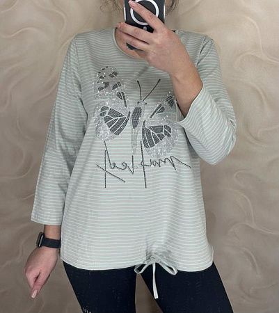 Свитер Levisha 27058 mint - делук