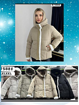 Куртка Dorimodes K7588 beige - делук