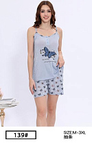 Пижама Fili Wear 139 l.blue - делук