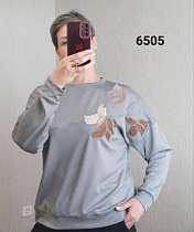 Свитер Fsn 6505 grey - делук