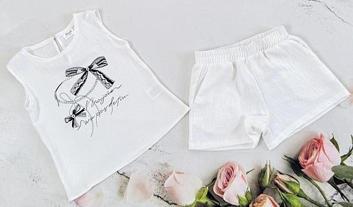 Костюм Moda School 8546 white - делук