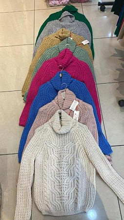 Свитер Julia JL356 d.beige - делук