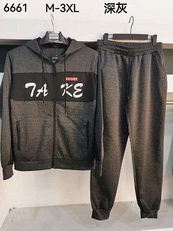 Костюм Спорт Vanda 6661 grey (M-3XL) - делук