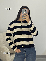 Кофта Fsn 1011 beige-black Кофта Fsn 1011 beige-black - делук
