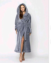 Халат Romeo Life RL795 grey - делук