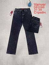 Джинсы Vanver D82086 black - делук