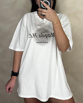 Футболка Levisha 25062-1 white - делук