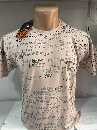 Футболка Sabihina SB1700 beige - делук