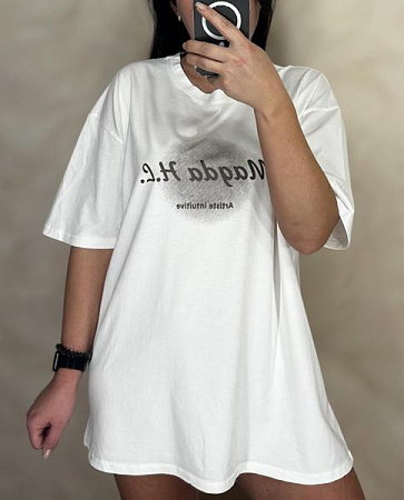 Футболка Levisha 25062-1 white - делук