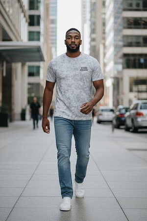 Футболка 2Bro 26027 l.grey - делук