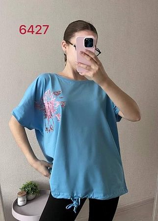 Футболка Fsn 6427 l.blue - делук