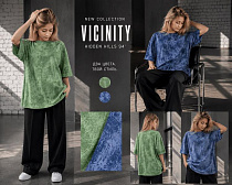Футболка Karolina KR679 green - делук