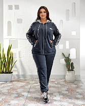 Костюм Спорт Seven Zikina 932 grey - делук
