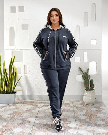 Костюм Спорт Seven Zikina 932 grey - делук