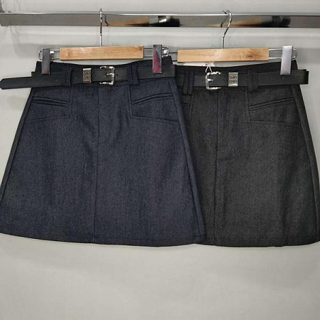 Юбка Style Nadezhda 9525 grey - делук