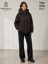 Куртка Immei 7721 brown - делук