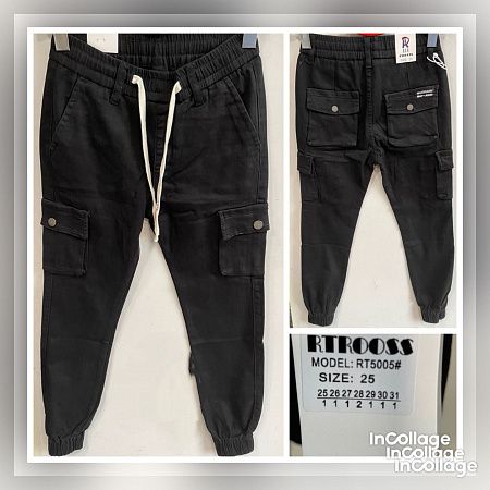 Штаны God Baron RT5005 black - делук