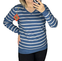 Свитер Levisha 24003 l.blue - делук