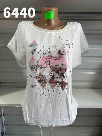 Футболка Gertie 6440 white - делук