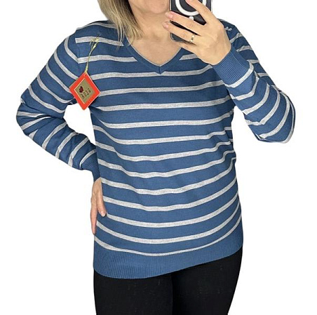 Свитер Levisha 24003 l.blue - делук