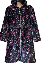 Халат Homewear H102 black - делук