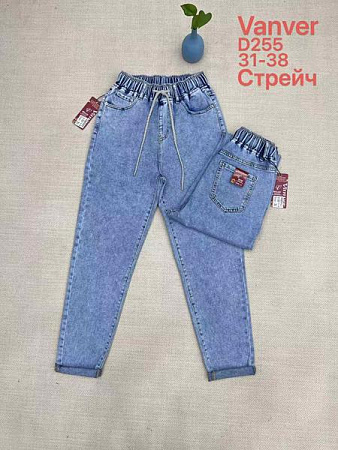 Джинсы Jeans Club D255 l.blue - делук
