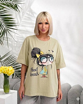 Футболка Lelis 1060-25 olive - делук