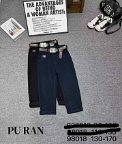 Брюки Fashion Kids 98018 black - делук