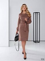 Платье Loren 956 brown - делук