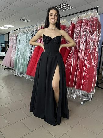 Платье Odis 913 black - делук