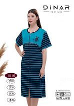 Халат Sss Annet DO-D1016 l.blue - делук