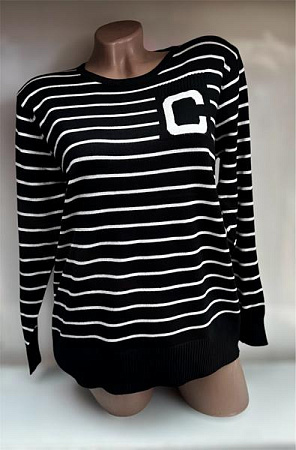 Свитер Levisha 24033 black - делук