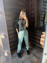 Штаны Спорт Valentina 205 l.blue - делук
