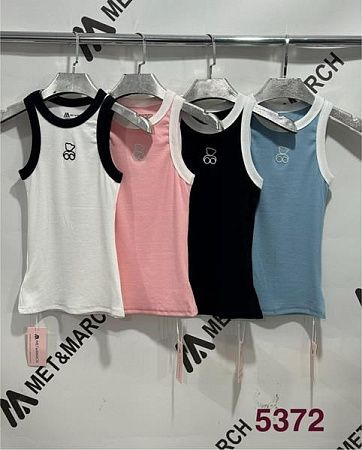 Майка Modnulya 5372 white - делук