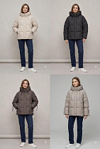 Пуховик Yafeier 2606 l.beige - делук