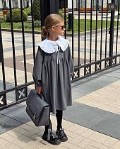 Платье Seven Zikina 1329 grey - делук