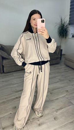 Костюм Спорт S.Style 603 beige - делук