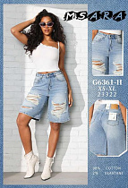 Шорты Jeans Club G6361H l.blue - делук