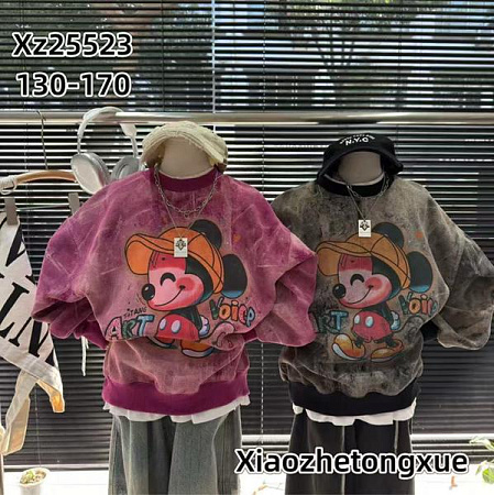 Свитер Fashion Kids XZ25523 wine - делук