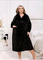 Халат Romeo Life RL875 black - делук