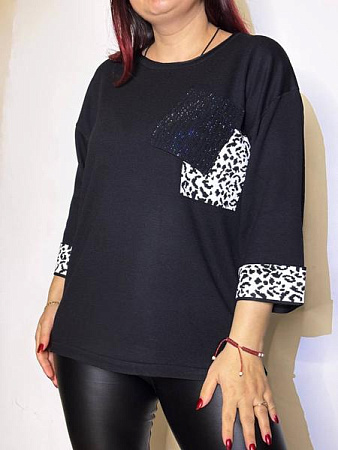 Туника Kosta 3311 black - делук