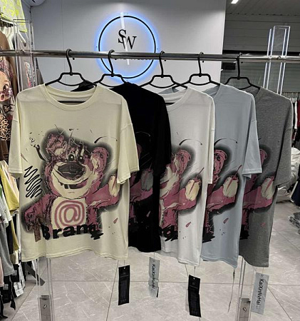 Футболка Saint Wish 2316 mix - делук