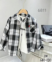 Рубашка Flong 6811 black - делук