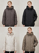 Пуховик Yafeier 8007 black - делук