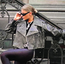 Куртка Liopt 3085 grey - делук