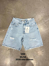 Шорты Jeans Club 1268 l.blue - делук