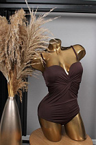 Купальник Sun&Sea W89180 chocolate - делук
