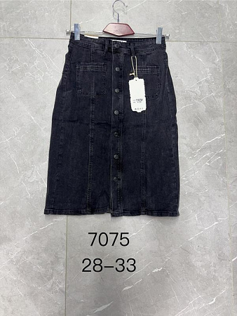 Юбка Newjeans 7075 black - делук